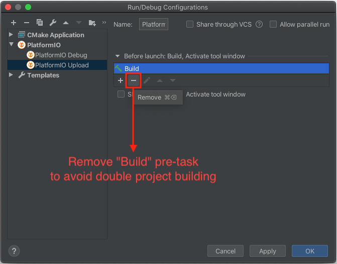 ../../_images/ide-platformio-clion-configuration-remove-pretasks.png