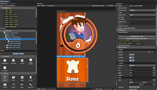 UI Builder example