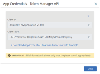 App Credential