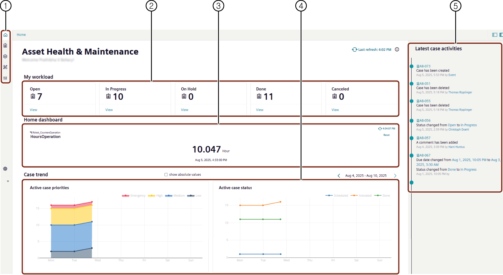 Home page