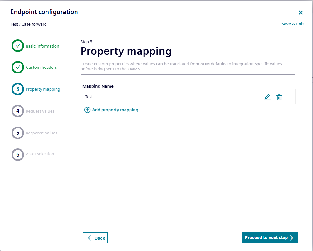 Property mapping