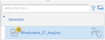 Analysis configuration