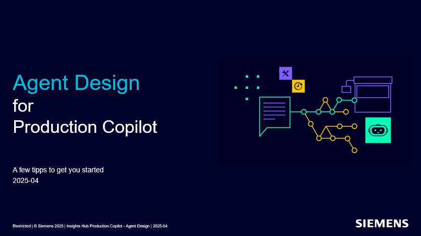 Production Copilot - How to design Agents