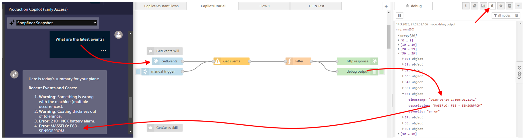 VFC example flows