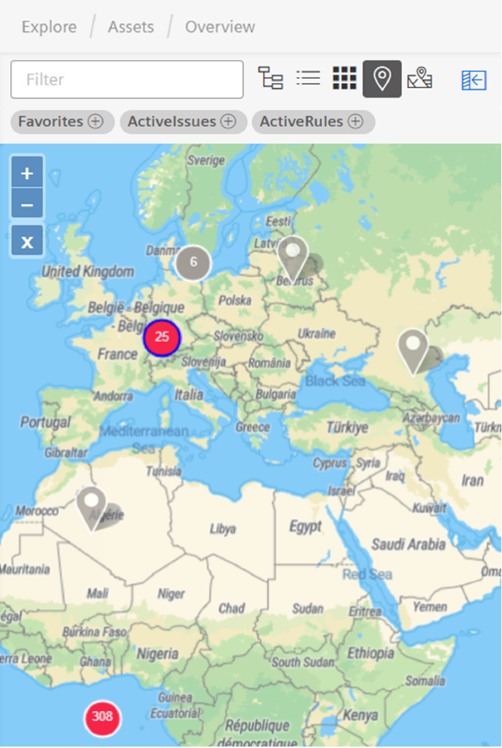 Map view