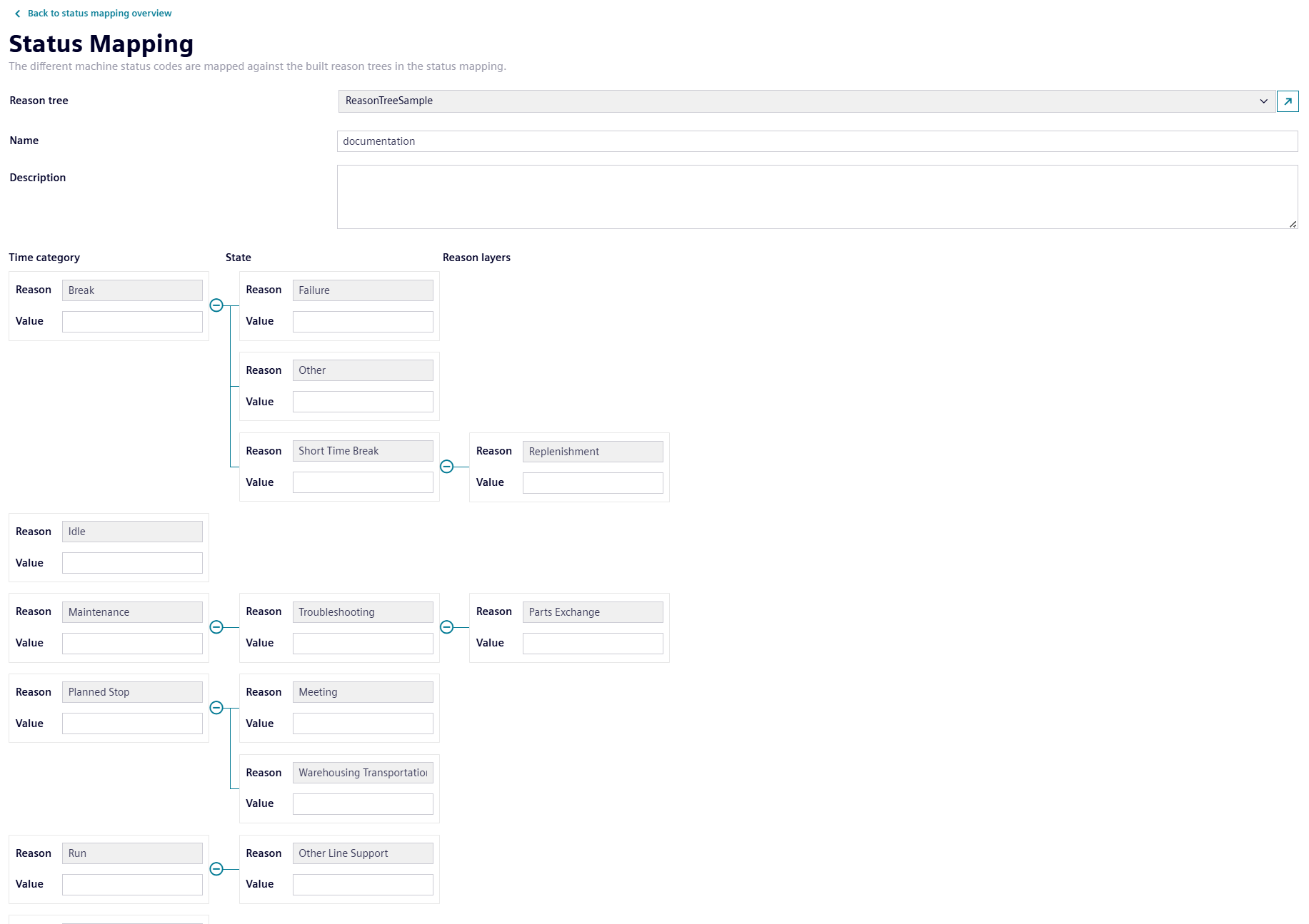 Config-statusmapping-edit