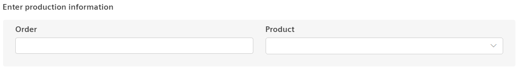Manual Inputs Production Information 1