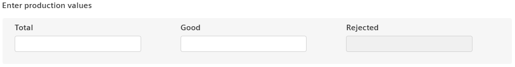 Manual Inputs Yellow Flag