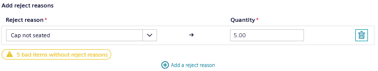 Manual Inputs Reject Reasons 2
