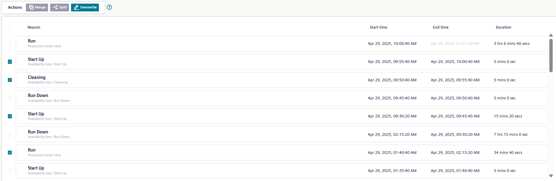 State editor Multiple