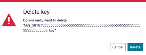Delete key