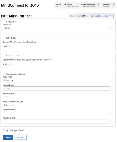 Configure network settings