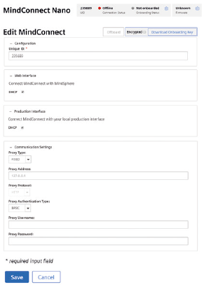 Configuring network setting