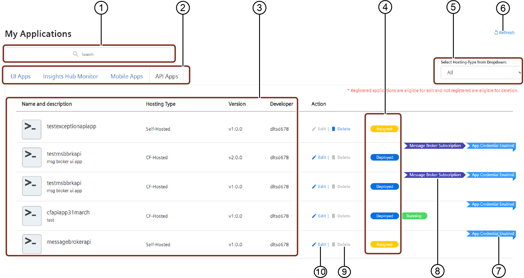 API application