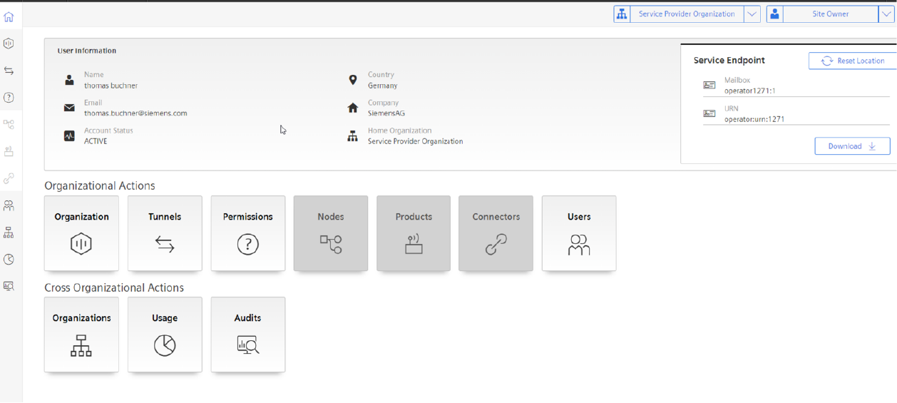 Home Screen - Permissions