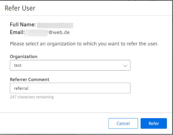 Refer Users