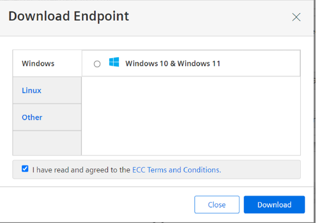 Download Dialog