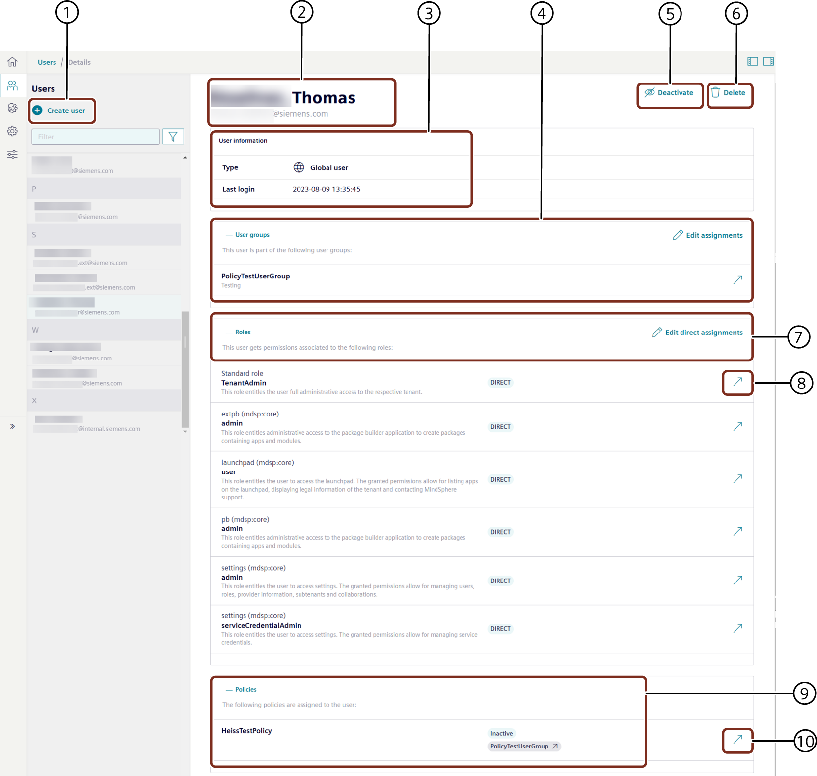 User Interface