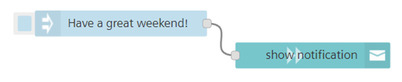 Notification output