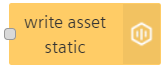 Write asset static