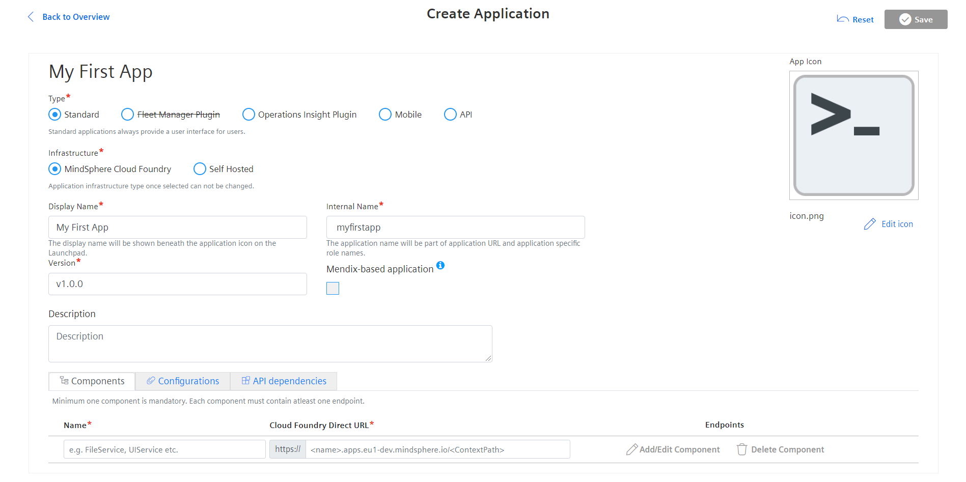Create App