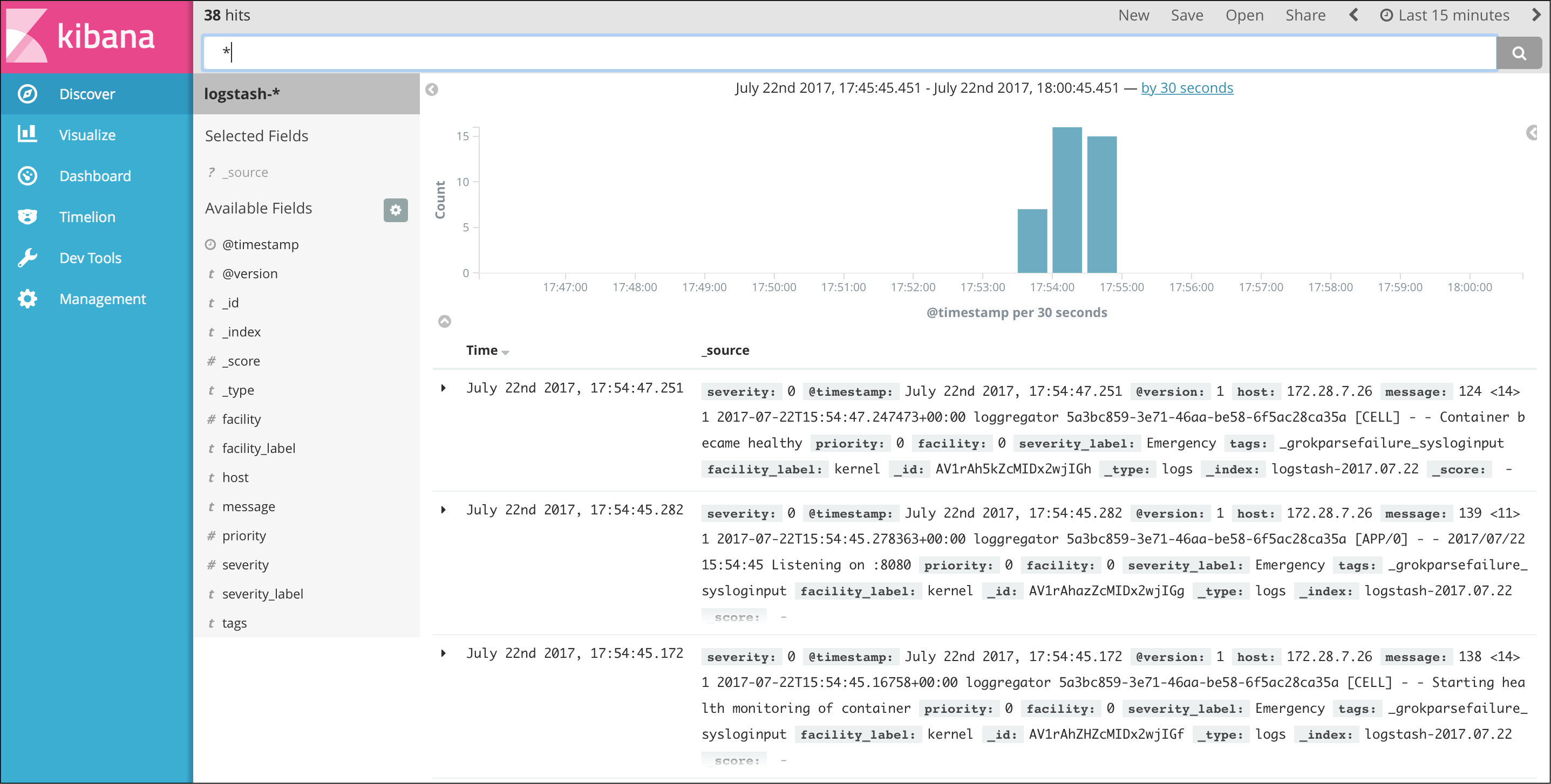 dashboard-app-logs