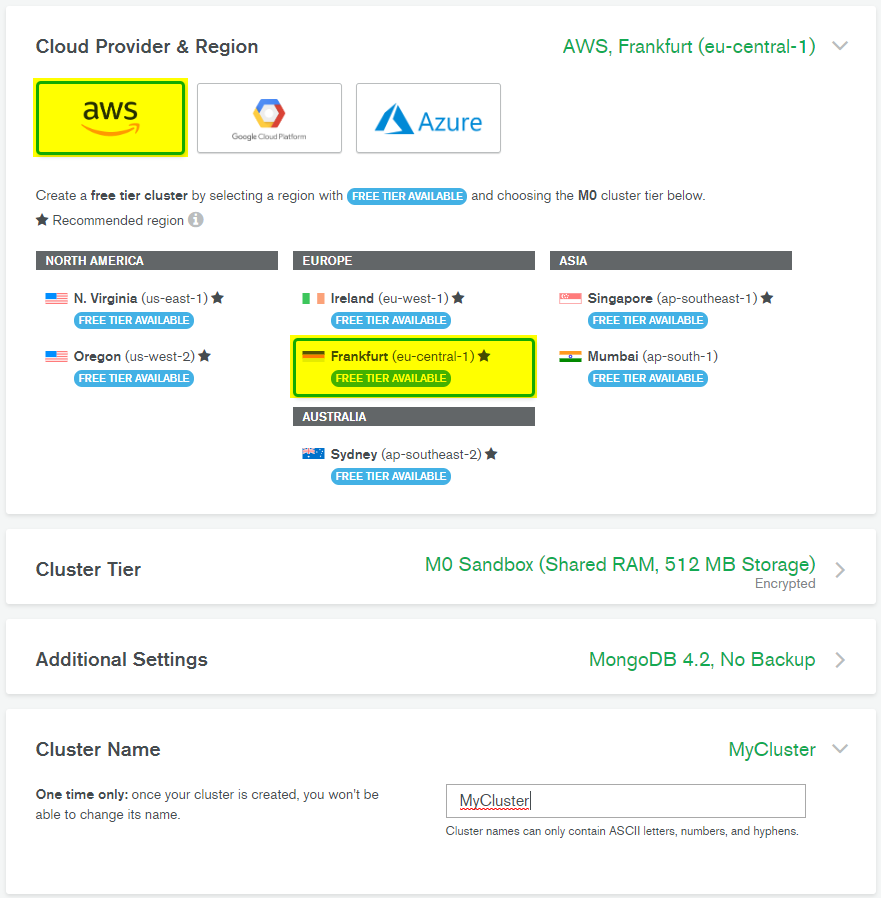 create-mongodb-cluster