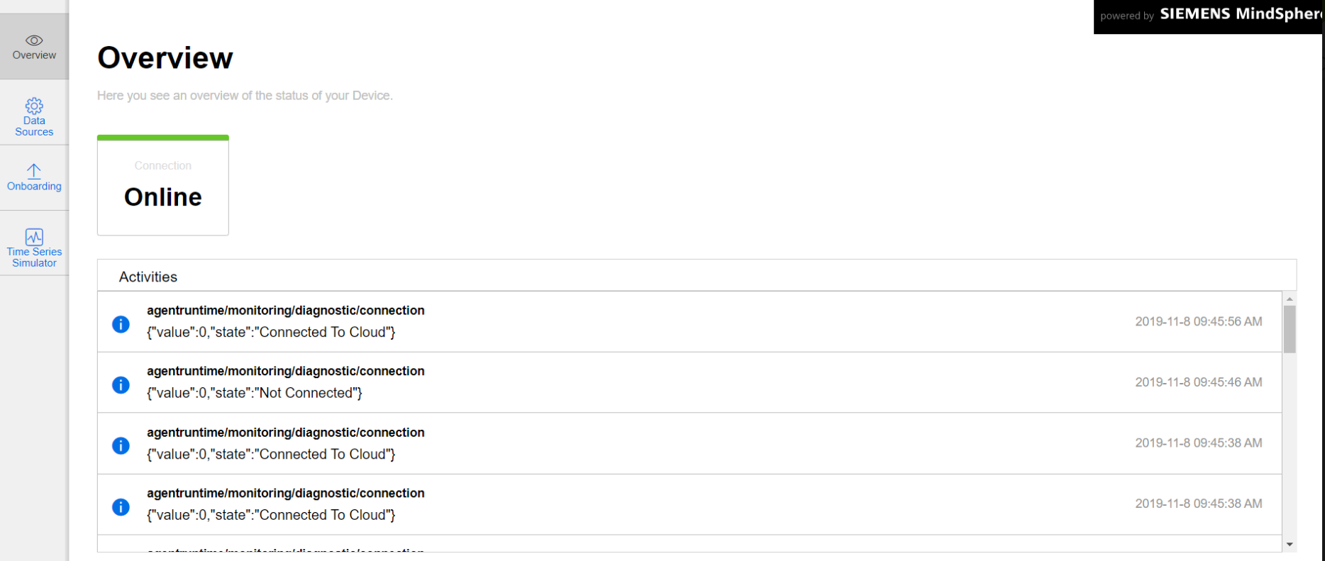Open Edge Device Kit UI Overview