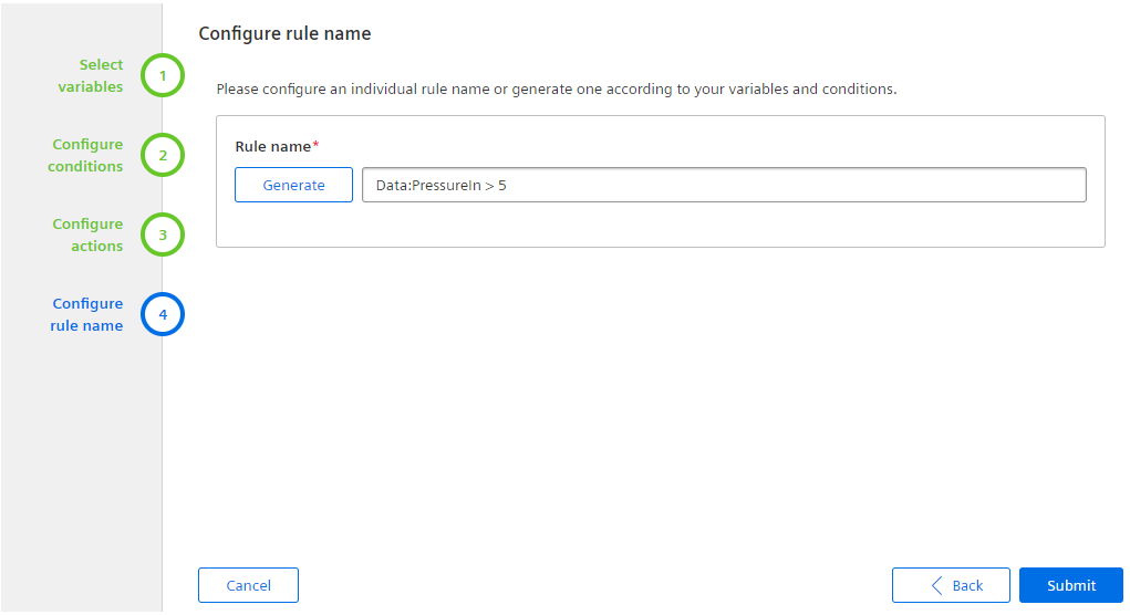 Rule-Wizard - Step 4