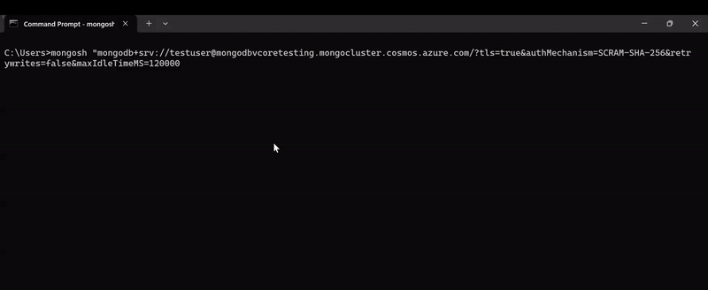 Animation that shows how to connect by entering a password.
