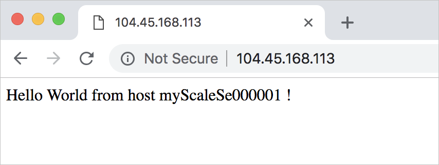 Running IIS site