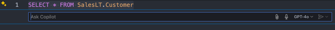 Screenshot demonstrating how to invoke GitHub Copilot using the keyboard shortcut in Visual Studio Code.