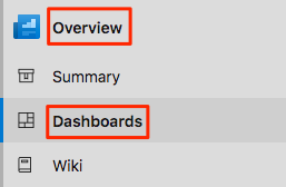 Screenshot of Azure Pipelines showing the ___location of the Dashboards menu item.