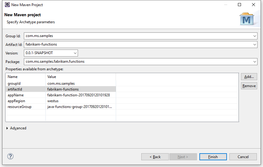 Creación de Maven en Eclipse 2