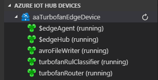 Visual Studio Code で実行中のモジュールを表示する