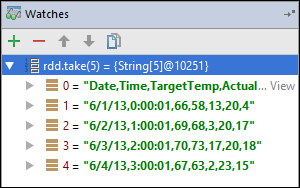 IntelliJ는 디버그 모드에서 프로그램을 실행합니다.