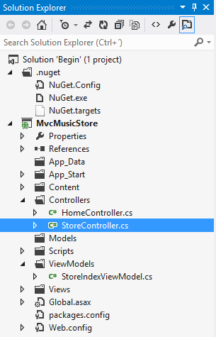 打开 StoreController 类