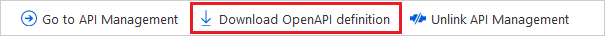 下载 OpenAPI 定义