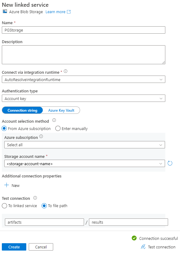 屏幕截图显示 Azure 数据工厂中源的配置。