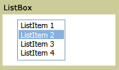ListBox 屏幕截图