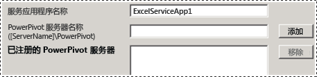 注册 PowerPivot 服务器新配置工具