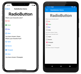 RadioButton 示例